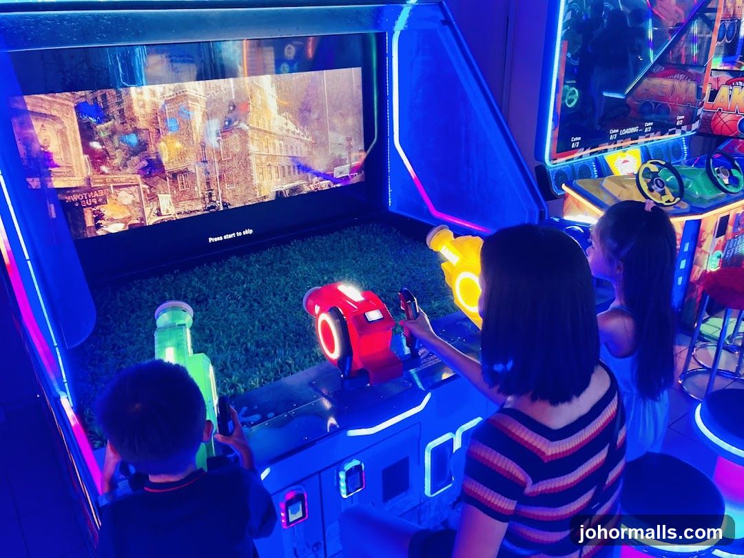 Arcade Game Room Interior