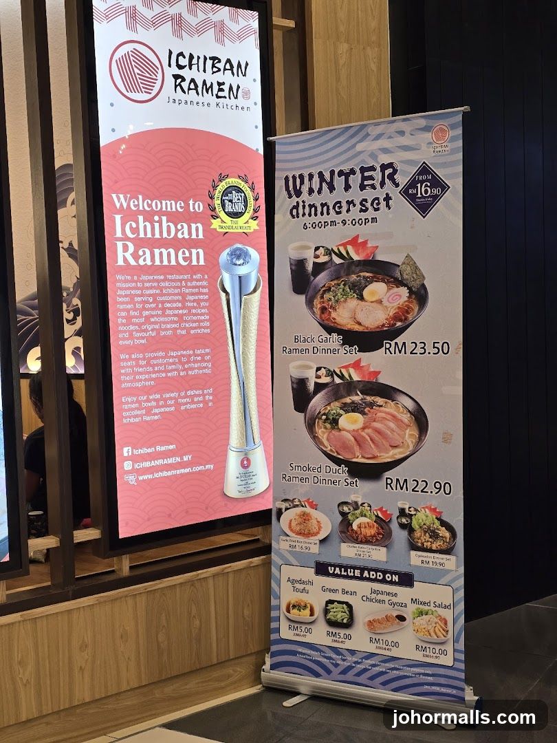 Ichiban Ramen Promotional Displays
