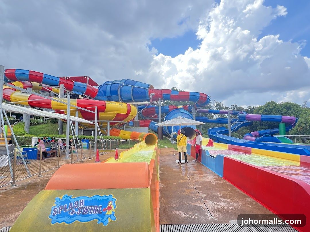 Water Park Slide Area