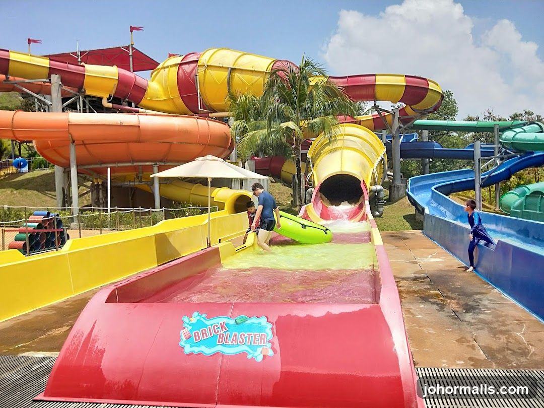 Water Park Slide Area