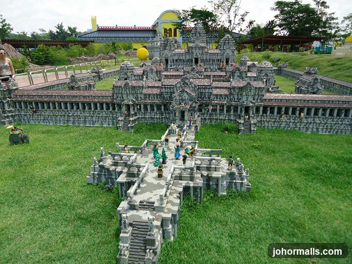 Lego Model of Temple Complex