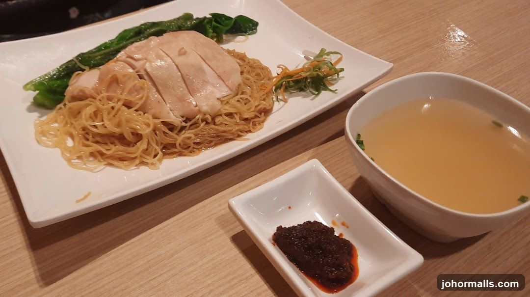 Chicken Noodles with Soup
