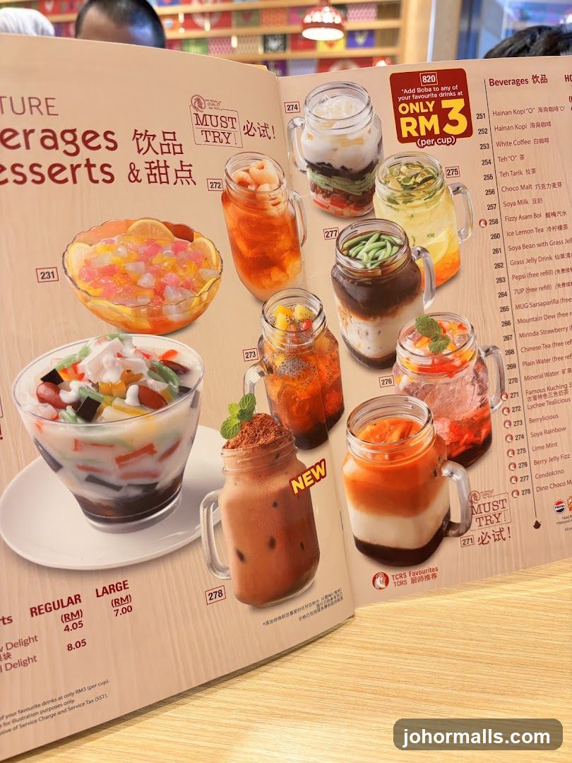 Beverages & Desserts