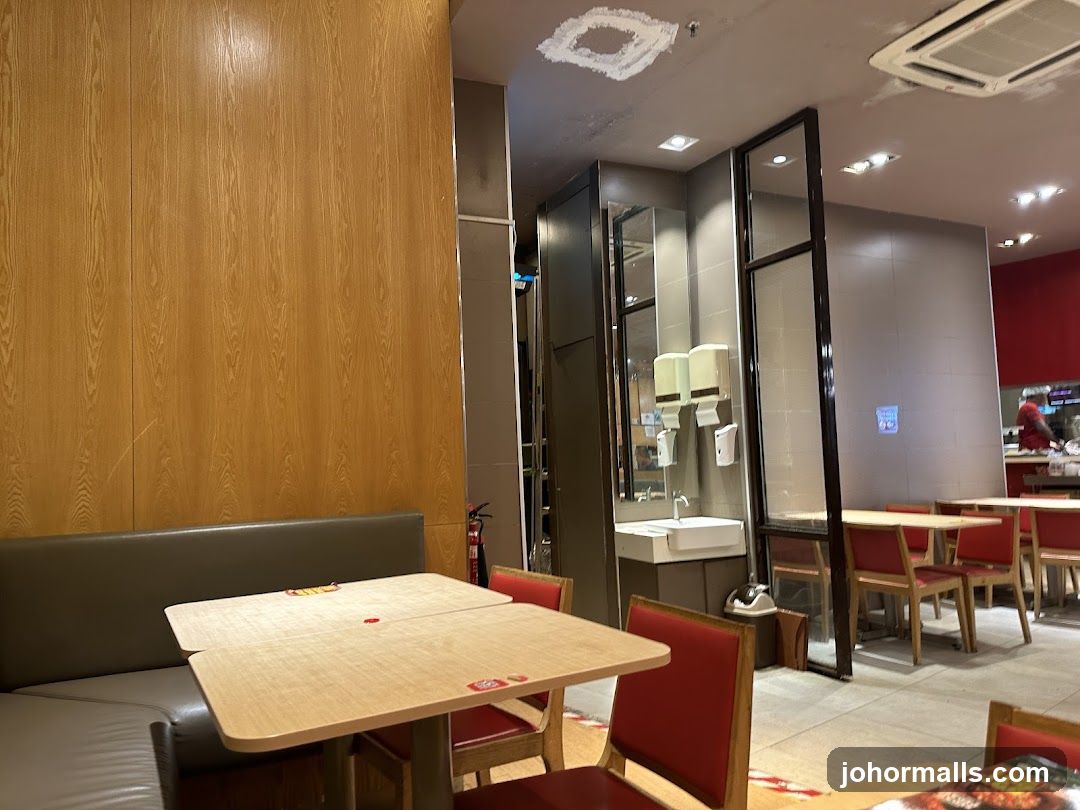 Restaurant Interior with Tables and Seating