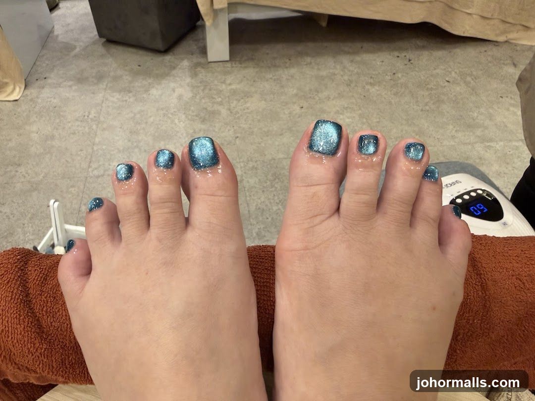 Foot spa or pedicure salon interior