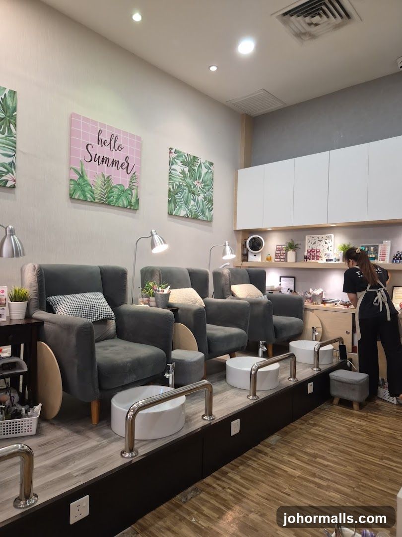 Nail Salon Interior