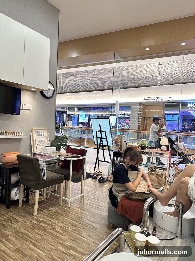 Interior of a beauty salon