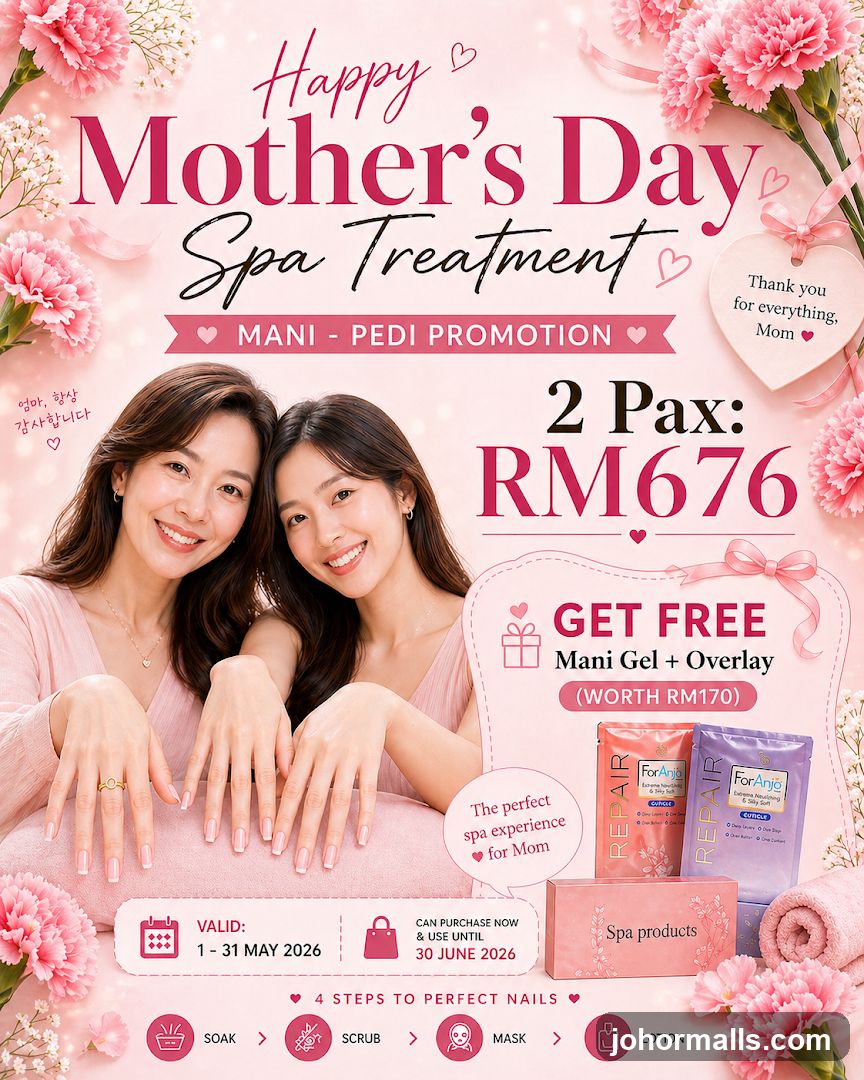 Mother's Day Spa Treatment Promotion