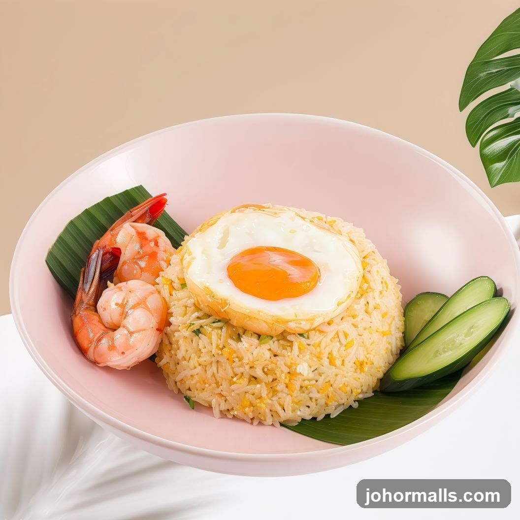 Fried Rice with Egg and Shrimp