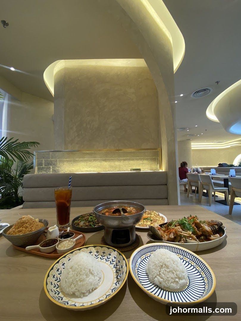 Restaurant Interior Dining Area