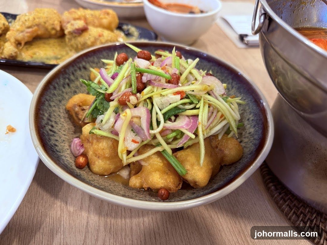 Food dish on table