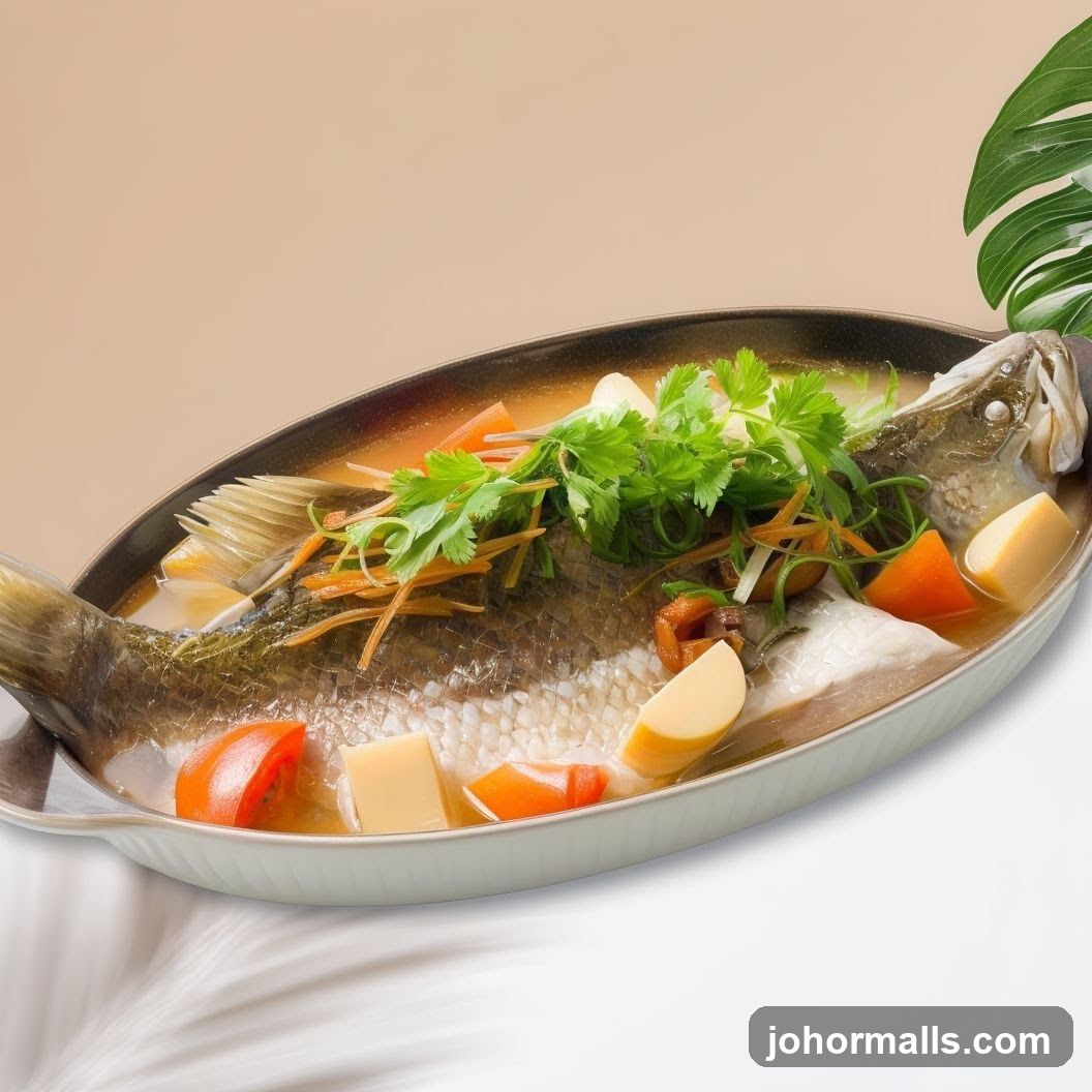 Fish Soup in Bowl