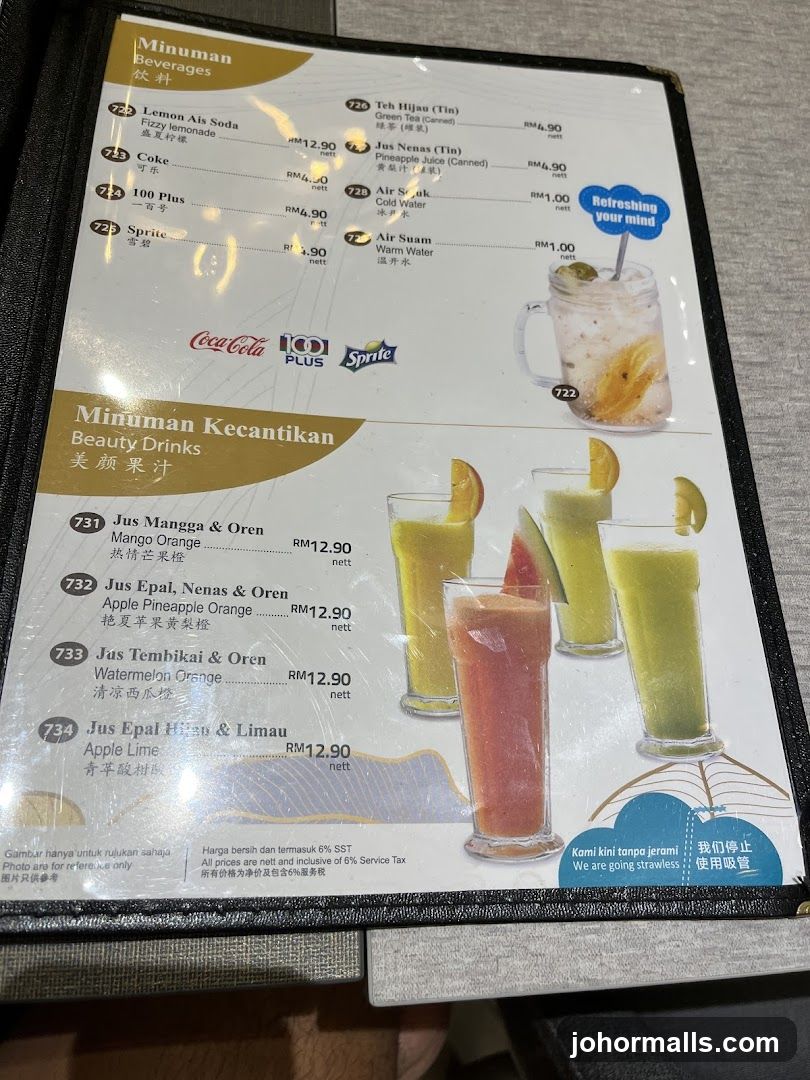 Beverage Menu