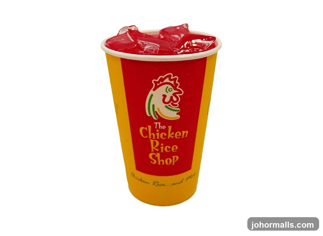 Chicken Rice Shop beverage cup