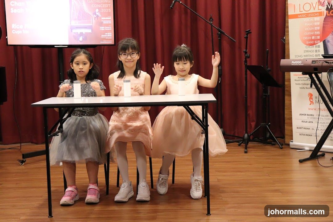Children Performing at Music Event