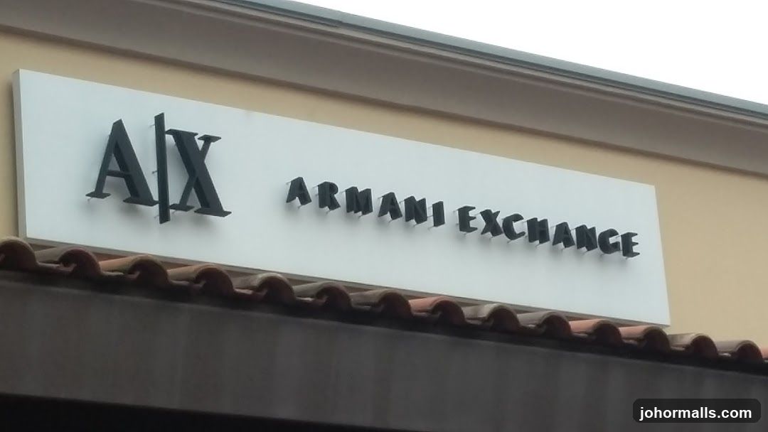 Armani Exhange - Johor Premium Outlet