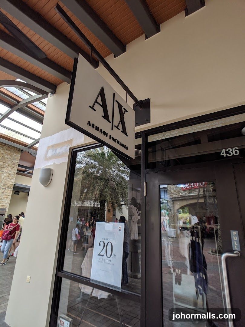 Armani Exhange - Johor Premium Outlet