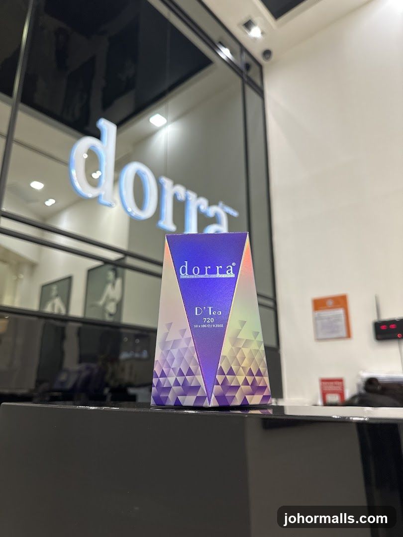 D'Tea product display