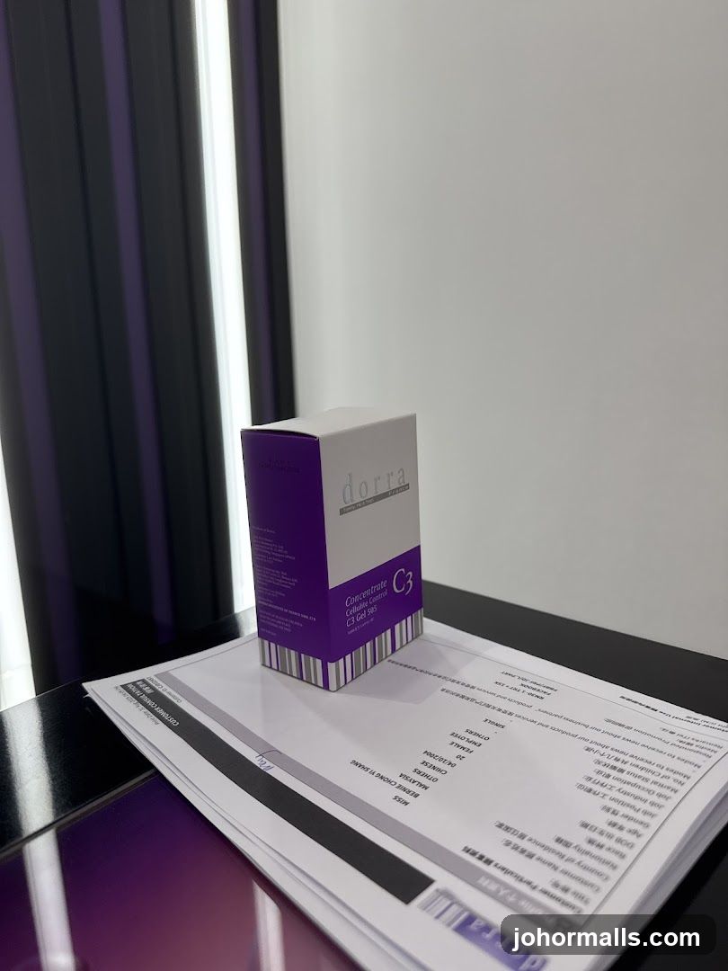 Product on Table