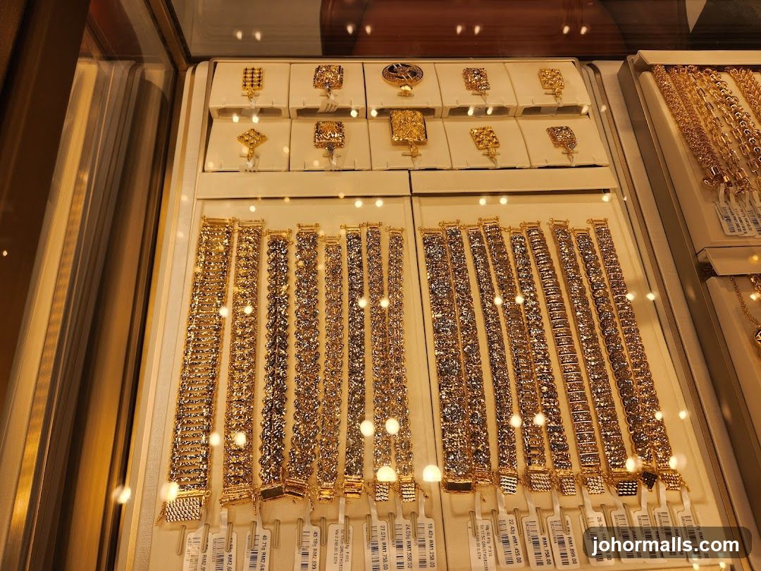 Gold Jewelry Display