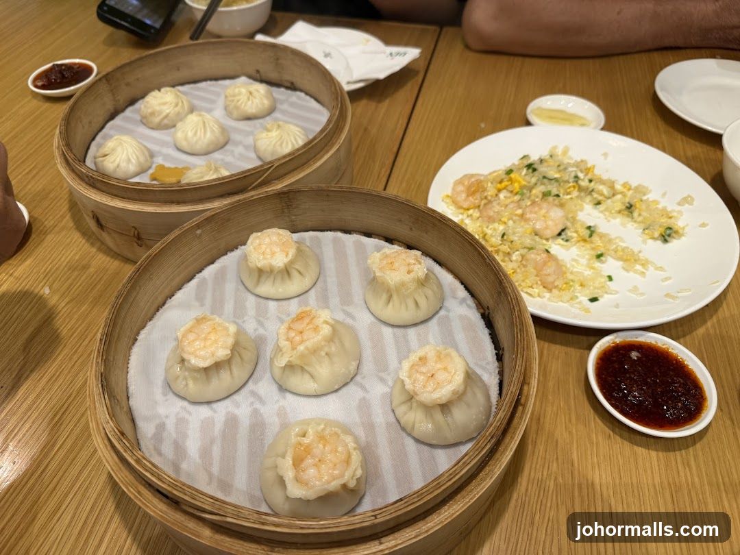 Dining Table with Dim Sum