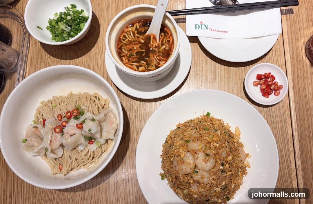Dinner Table with Chinese Dishes
