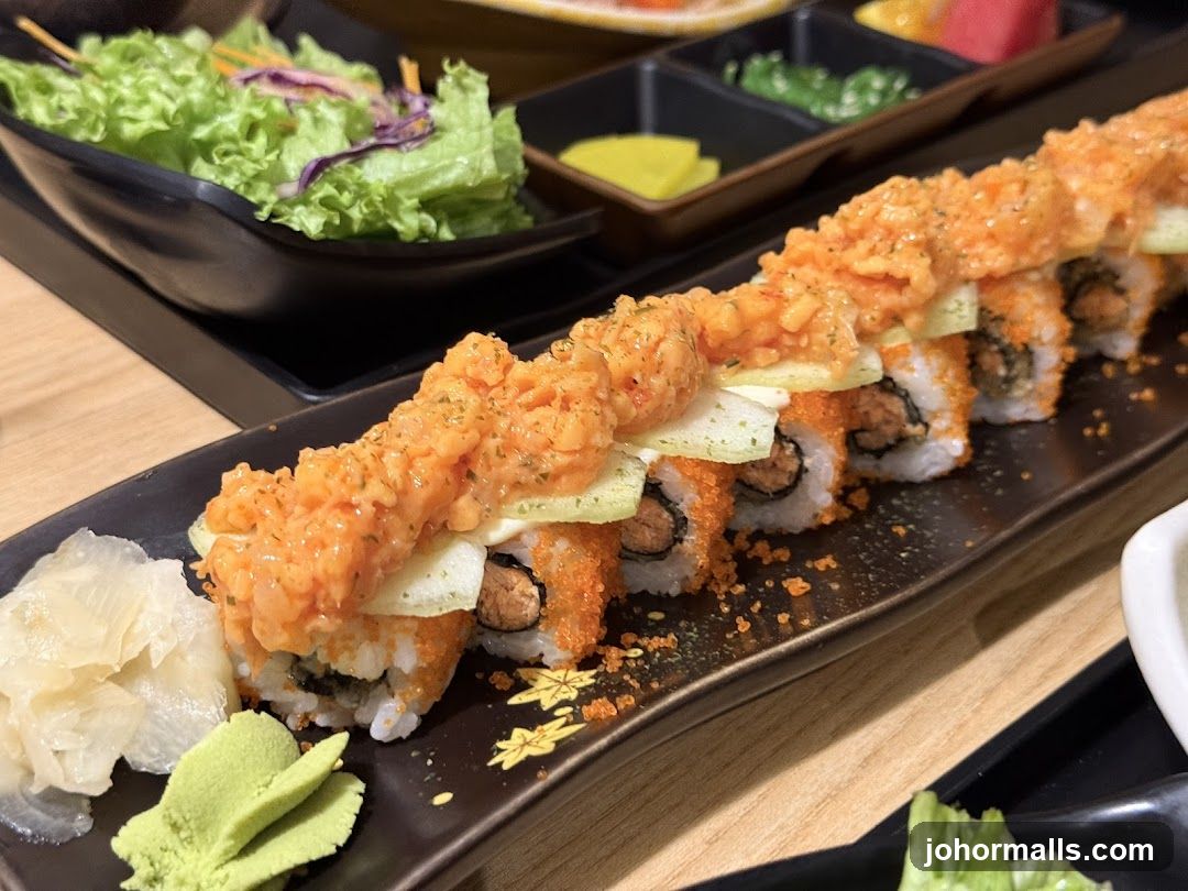 Sushi Plate with Side Dishes