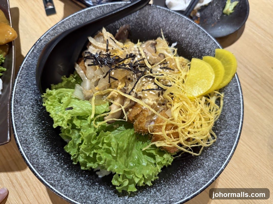 Bowl of Japanese-style rice dish