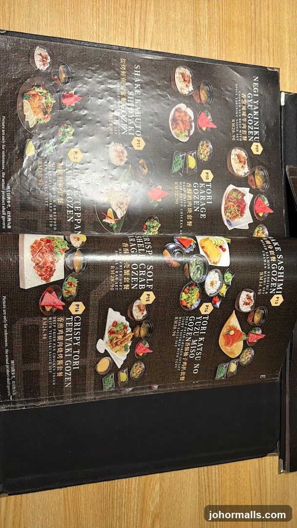 Restaurant Menu