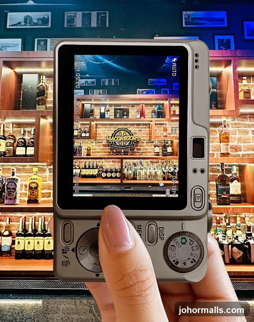 Bar Interior with Camera View