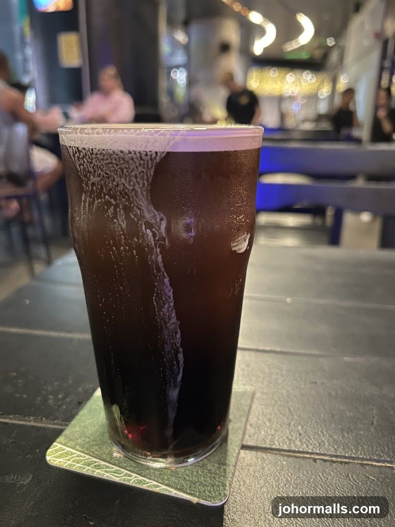 Beer in Bar Setting