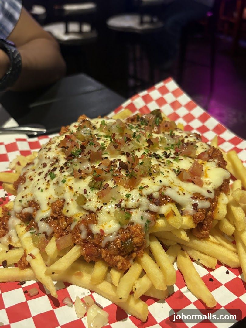 Food Item in Restaurant Interior