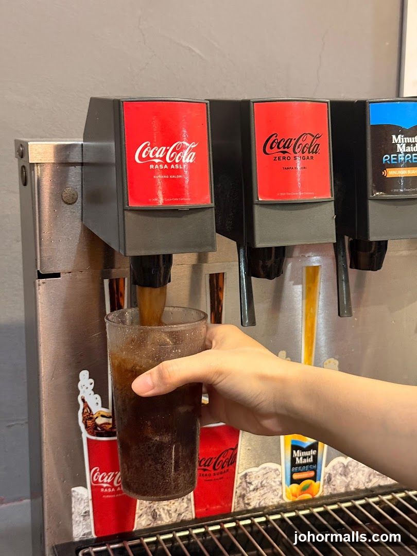 Coca-Cola and Minute Maid beverage dispenser