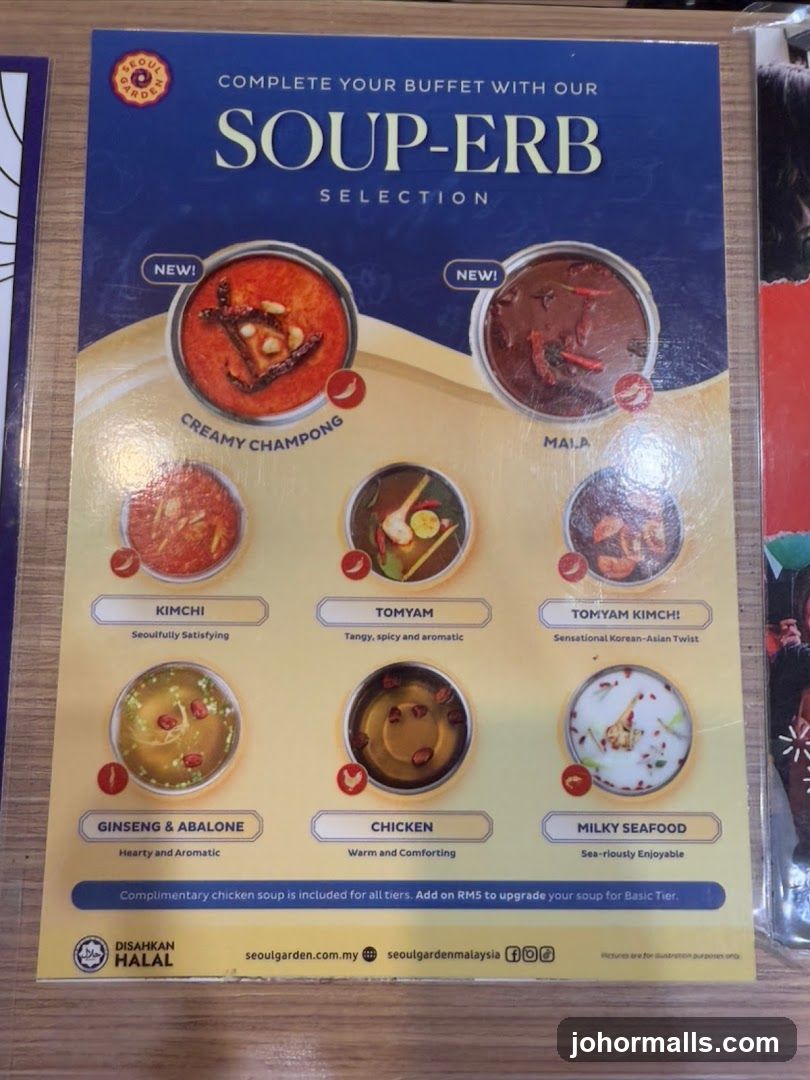Soup-Erb Selection Menu Board
