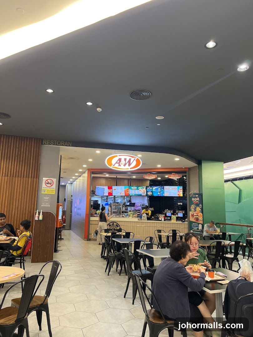 A&W Restaurant Interior