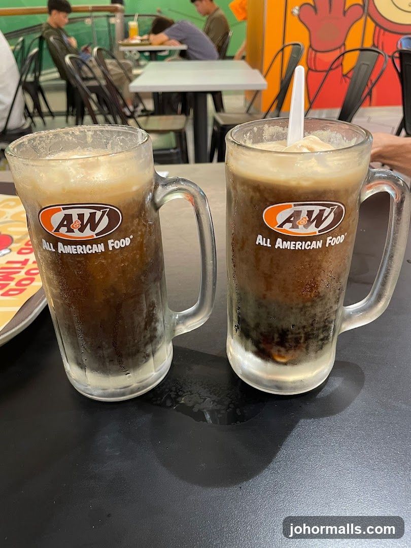 A&W Restaurant Interior