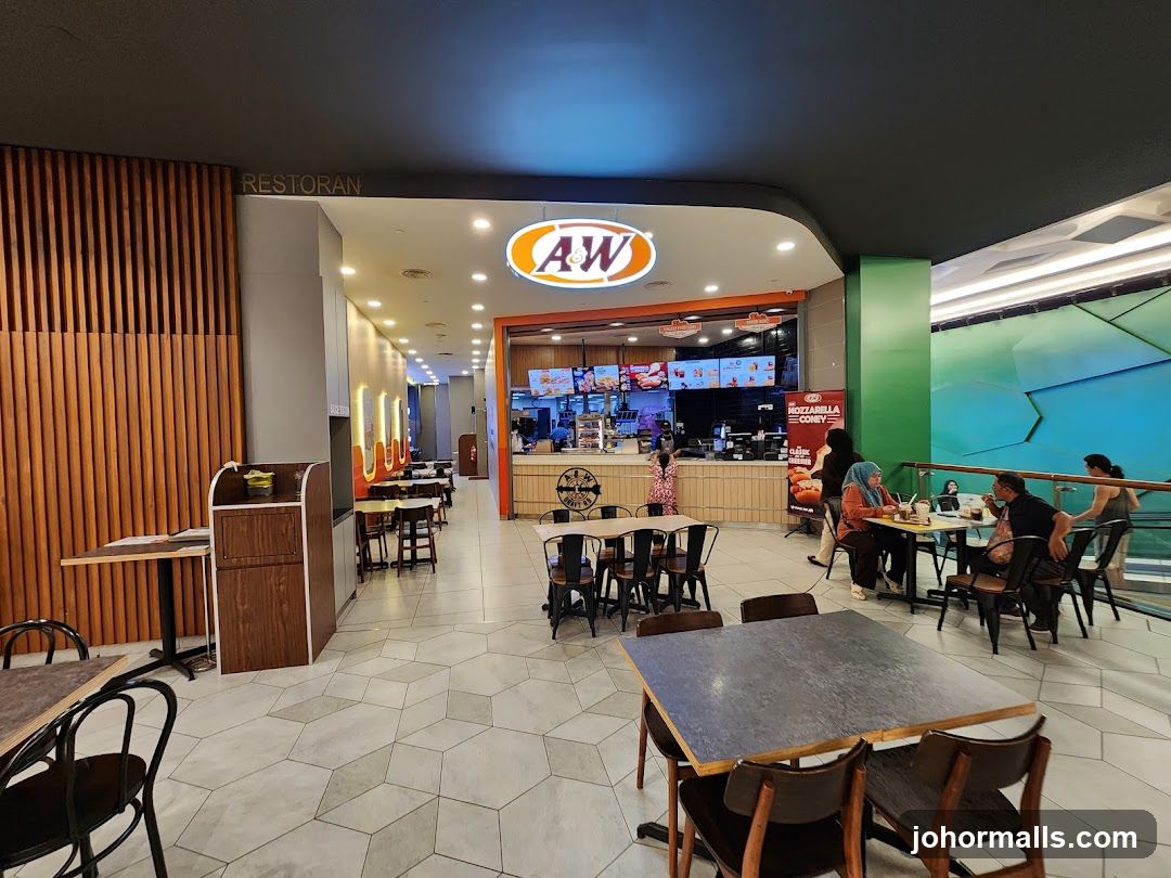 A&W Restaurant Interior
