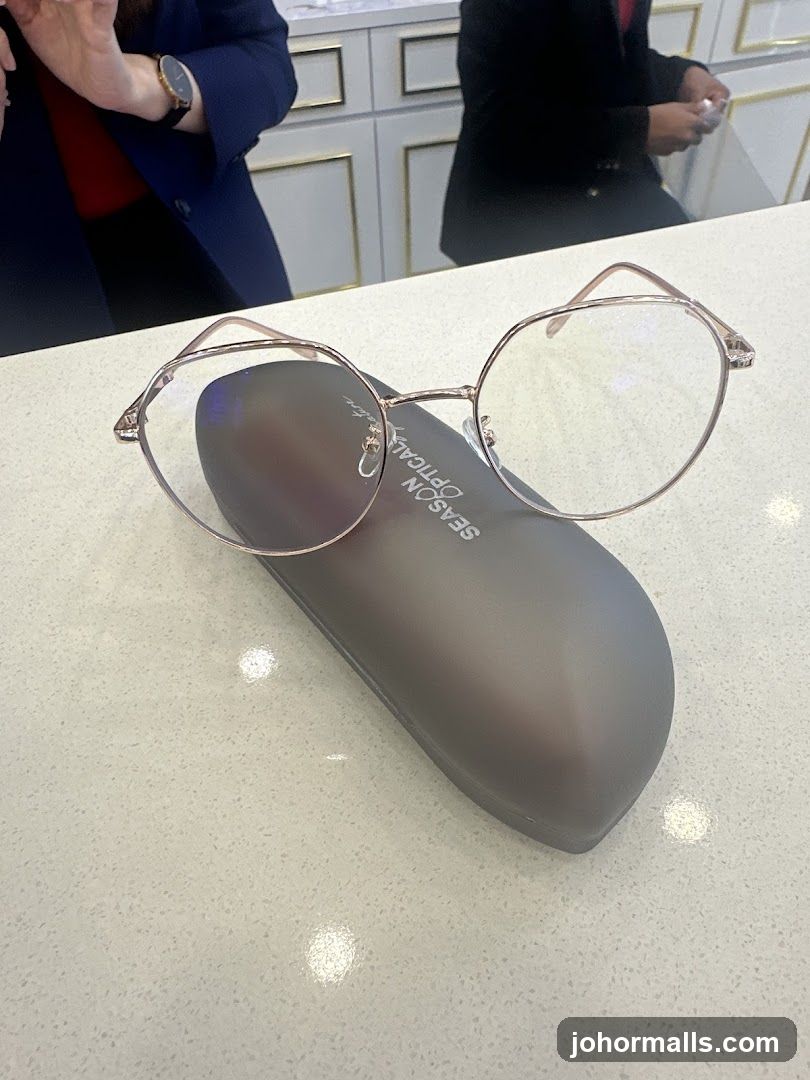 Eyewear Display at Season Opticals