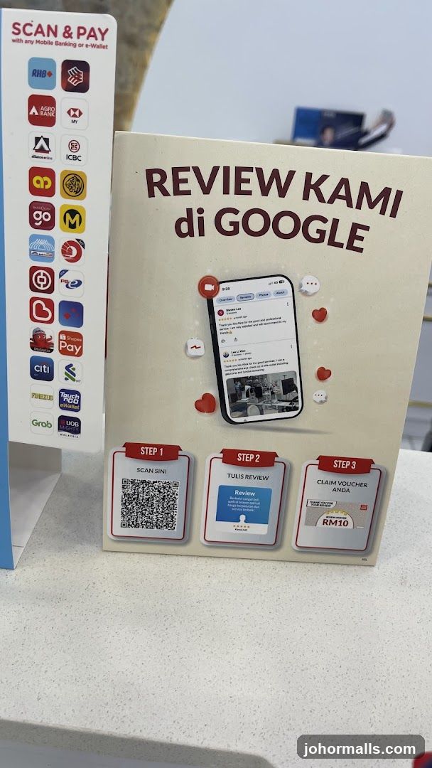 Review Promotion Signage