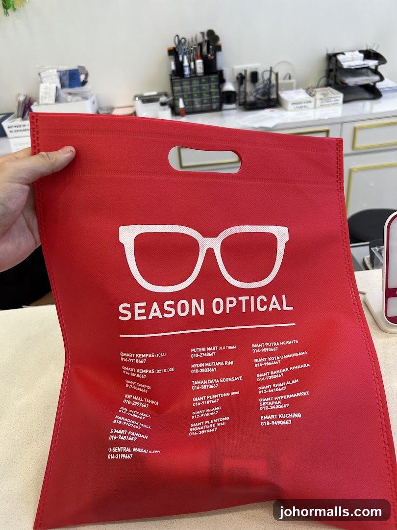 Season Optical Shopping Bag