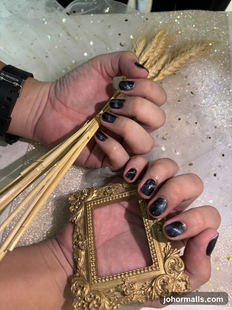 Hands with decorative items