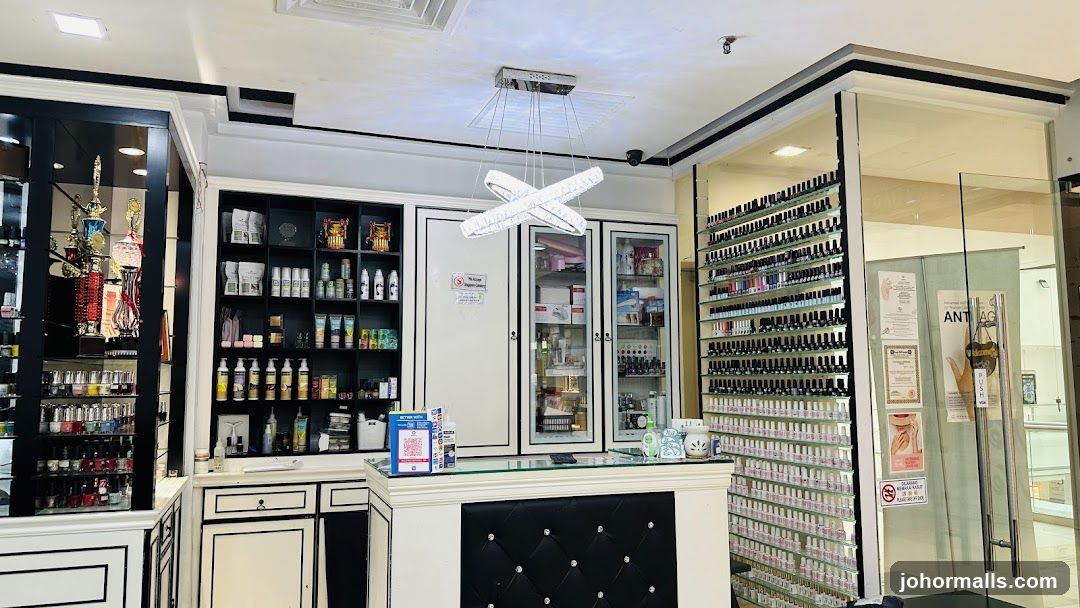 Interior of a nail salon