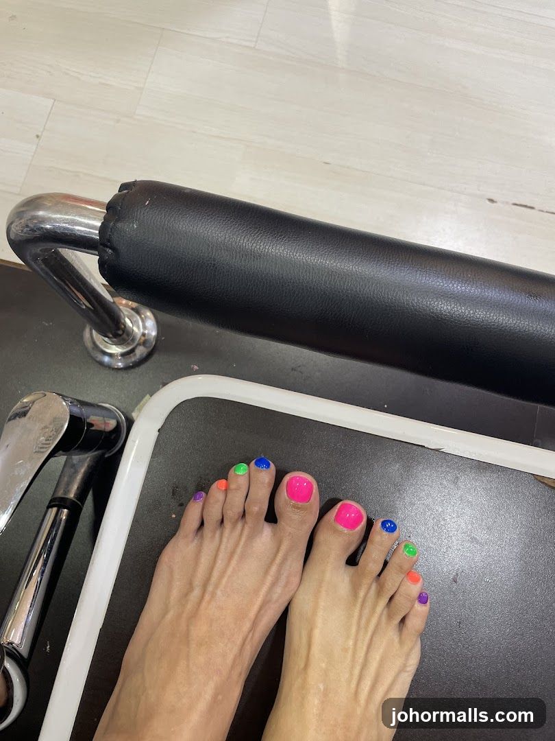 Foot Pedicure Salon Interior