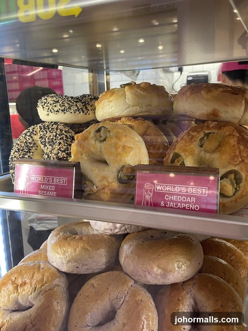 Bagel Display Case