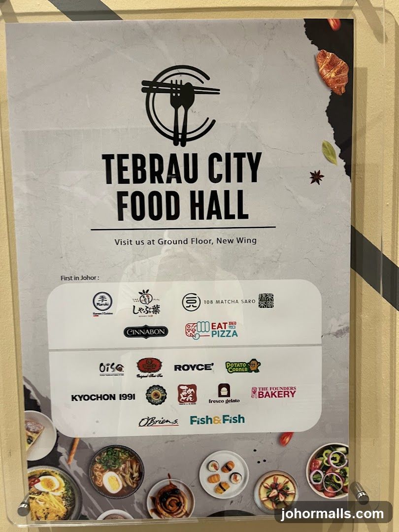 Tebrau City Food Hall Poster