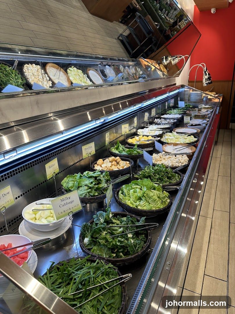 Restaurant Interior Salad Bar