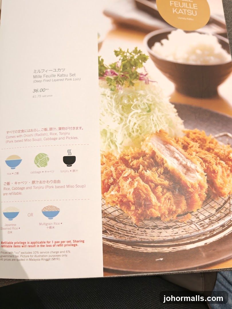 Mille Feuille Katsu Set