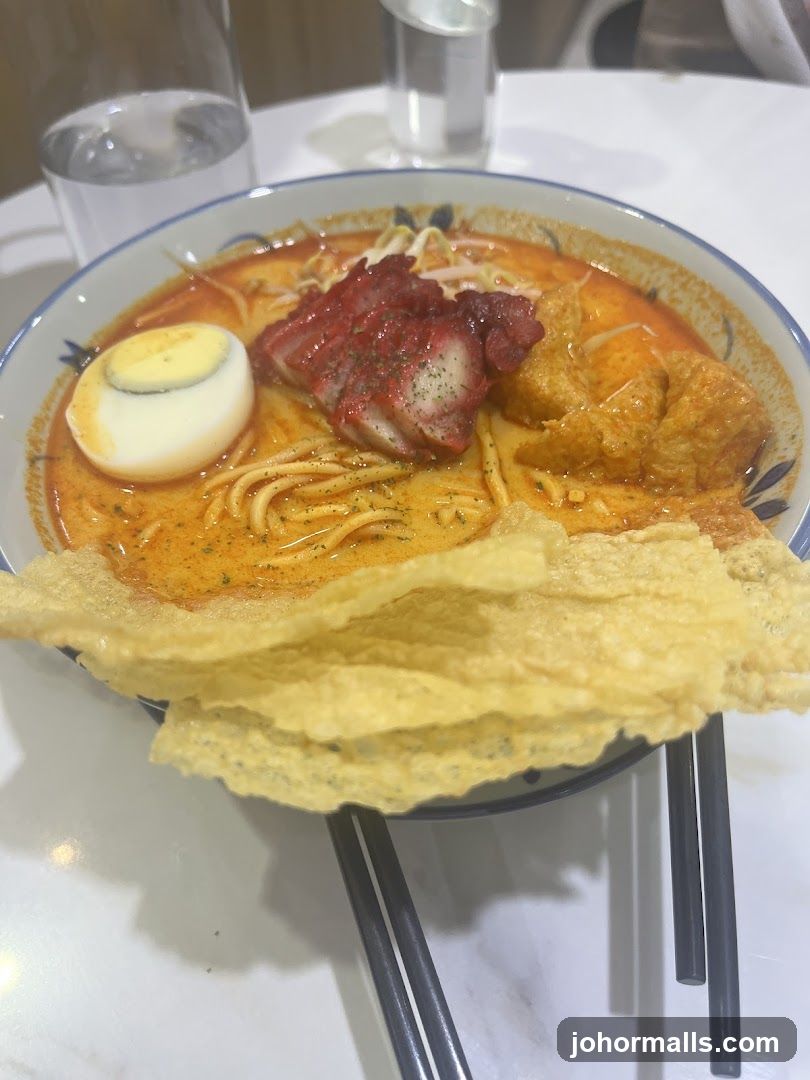 Laksa Bowl with Topping