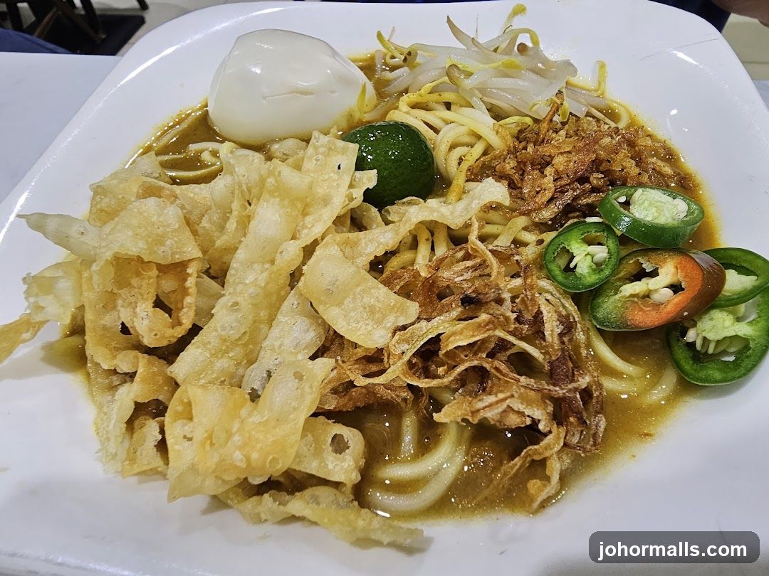 Laksa Noodles Dish