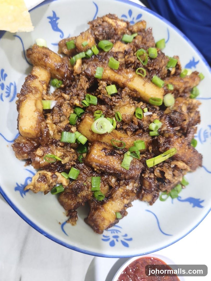 Food dish on plate